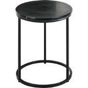 TYRELL - Bijzettafel - Zwart marmer - Marmer