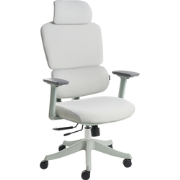 VISCOUNT - Bureaustoel - Lichtgrijs - Polyester