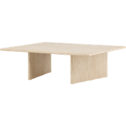 Hanneke houten salontafel beige - 120 x 100 cm