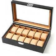 Decopatent - Luxe PU Horloge Doos - Horlogebox - Geschikt voor Heren e...