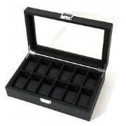 Decopatent - Luxe PU Horloge Doos - Horlogebox - Geschikt voor Heren e...