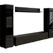 Meubella - Wandmeubel Variety - Mat zwart