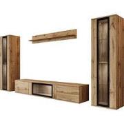 Meubella - Wandmeubel Capone - Eiken