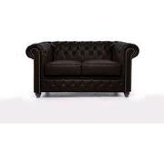 Chesterfield Eco Leather Line - Leo Chocolate 2-zits