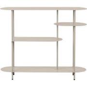 Wandkast Metaal Zand - 4-Planken - 118x31x97cm - Rieti