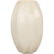 Clayre & Eef Vaas Ø 17x27 cm Geel Glas