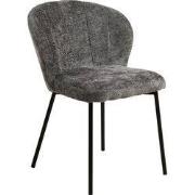 Eetkamerstoel Grijs - Roanne - Set van 2