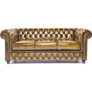 Chesterfield Eco Leather Line - Golden Ember 3-zits