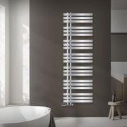 Badkamer radiator middenaansluiting 500x1600 mm chroom met wandaanslui...