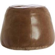 Poef Dovio - Licht Bruin - Ø56x42cm