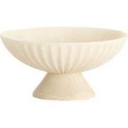 Schaal Shila - Crème - Ø25x12cm