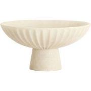 Schaal Shila - Crème - Ø30.5x15.5cm