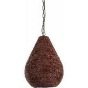 Hanglamp Kabinda - Bruin - Ø40x51cm