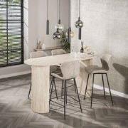 Archon Moderne Bartafel Keramiek Travertine 178x70 cm
