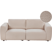 KIVVIK - Tweezitsbank - Beige - Bouclé