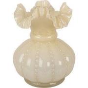 Clayre & Eef Vaas Ø 15x20 cm Geel Glas