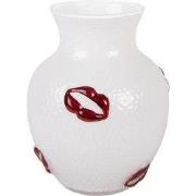 Clayre & Eef Vaas Ø 13x16 cm Wit Glas