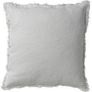 BURTO - Kussenhoes 45x45 cm - gewassen katoen - Snow White - wit