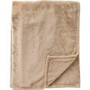 MARLON - Bedsprei 240x260 cm - effen kleur - heerlijk zacht - Irish Cr...