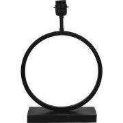 Tafellamp Liva/Livigno - Zwart/Zwart - Ø35x64cm