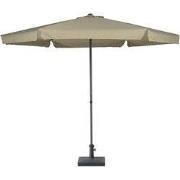 Delta parasol - Ø300 cm - carbon black - taupe