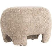 Poef Zenica - Bruin - 53x41x38cm