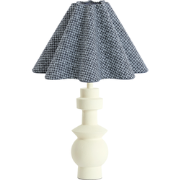Tafellamp Esino/Bezaha - Crème/Wit - Ø35x46cm
