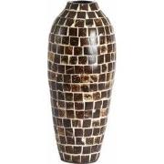 Vaas Tudela - Donkerbruin - Ø17x40cm