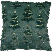 Clayre & Eef Sierkussen 45x45 cm Groen Synthetisch