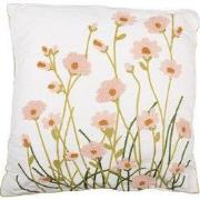 Clayre & Eef Sierkussen 45x45 cm Wit Synthetisch