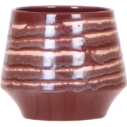 Kolibri Home | Moonstone Burgundy sierpot - Ø9cm
