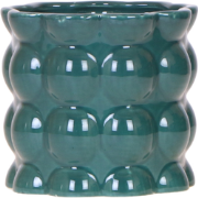 Kolibri Home | Cotton Shine sierpot - Green - Ø9cm