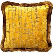 POSEIDON | sierkussen 45x45 cm | Golden Glow | geel | Hoii | met duurz...