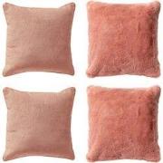 KUSSENSET - 4-delig - Soft Elegance - 45x45 cm - inclusief binnenkusse...