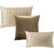 KUSSENSET | 3-delig | Celeste Curated | bruin, groen | Hoii | inclusie...