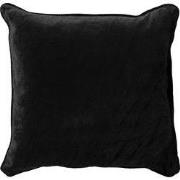 CHLOE | sierkussen 50x50 cm | Raven | zwart | Hoii | met duurzame kuss...