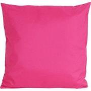 Buitenkussen 45x45 cm donkerroze vacuum verpakt