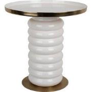 Bijzettafel Ruby - Wit - Ø41cm