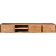 Starfurn - Tv meubel Ambiance - Bruin - 35x200x30 cm
