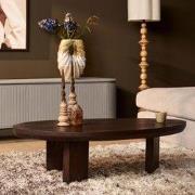 Starfurn - Salontafel Zillah - Bruin - 70x130x35 cm