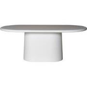 Eettafel Ovaal Off-White - 160x100x75cm - Romy