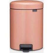 NewIcon Pedaalemmer, 5 liter, kunststof binnenemmer - Warm Copper