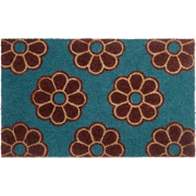 KULIK - Deurmat - Blauw - 45 x 75 cm - Kokosvezel