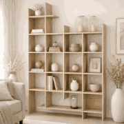 Boekenkast Manco Eik Melamine 122x188x25,5 cm