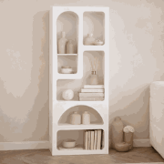 Boekenkast Venus Wit Melamine 60x150x32 cm