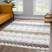 Vloerkleed Focus - Hoogpolig - Fluffy  - Scandinavisch - Multi- 200x29...
