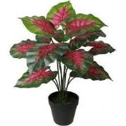 Caladium rood 40 cm kunstplant