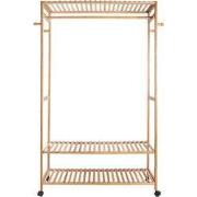 Kledingrek Bamboo - Bamboe - 165x112,5x35cm