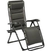 Travellife Barletta relax tuinstoel - donker grijs