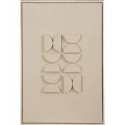 Mica Decorations Wanddecoratie - Wandpaneel Abstracte Kunst 60 x 40 x ...